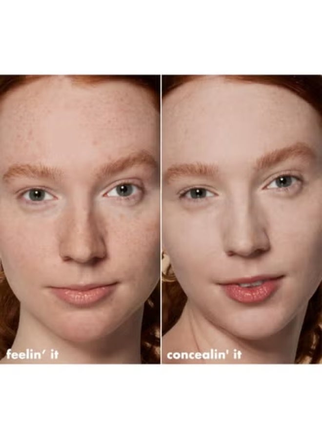 إلف كونسيلر مرطب مموه، خفيف الوزن، تغطية كاملة، يدوم طويلاً، يخفي العيوب، يصححها، يغطيها، يرطبها، يبرزها، لمسة نهائية ساتانية (وردي فاتح) - Image 3